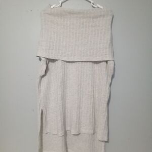 Umgee Light Gray Textured Sweater.